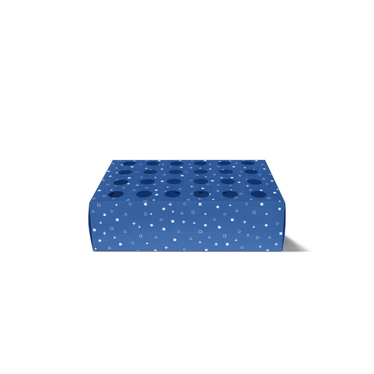 Punch partition inserts with pop-out cardboard sections and interlocking slots, shown forming strong compartments inside custom product packaging.