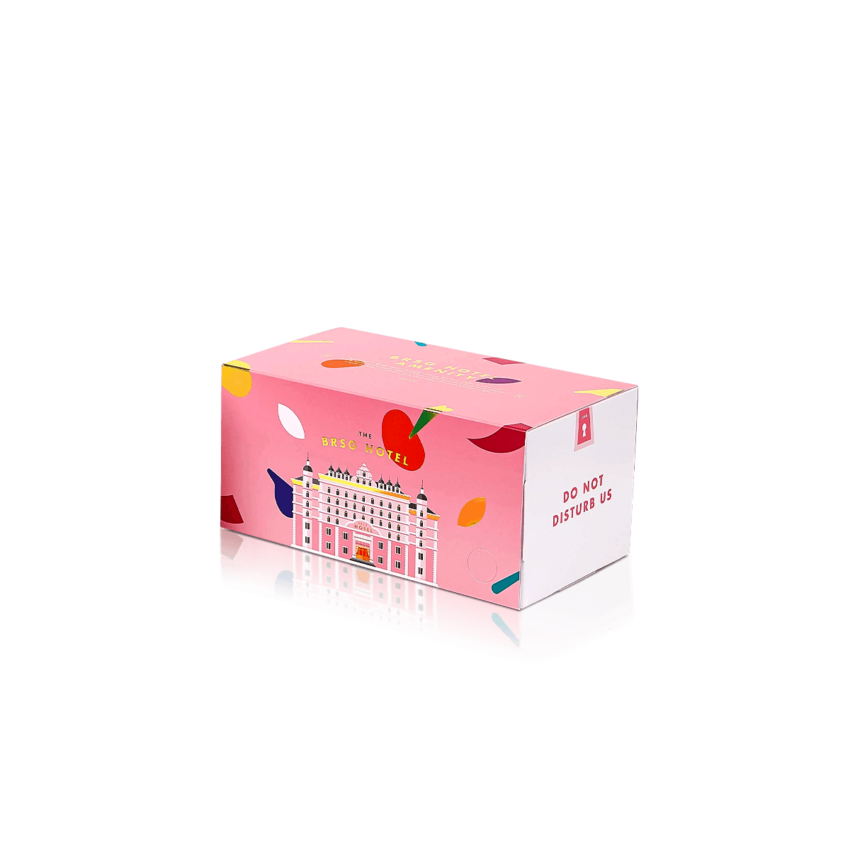 Custom hotel amenity boxes with printed cardboard packaging for guest toiletries, welcome items and hospitality gifts