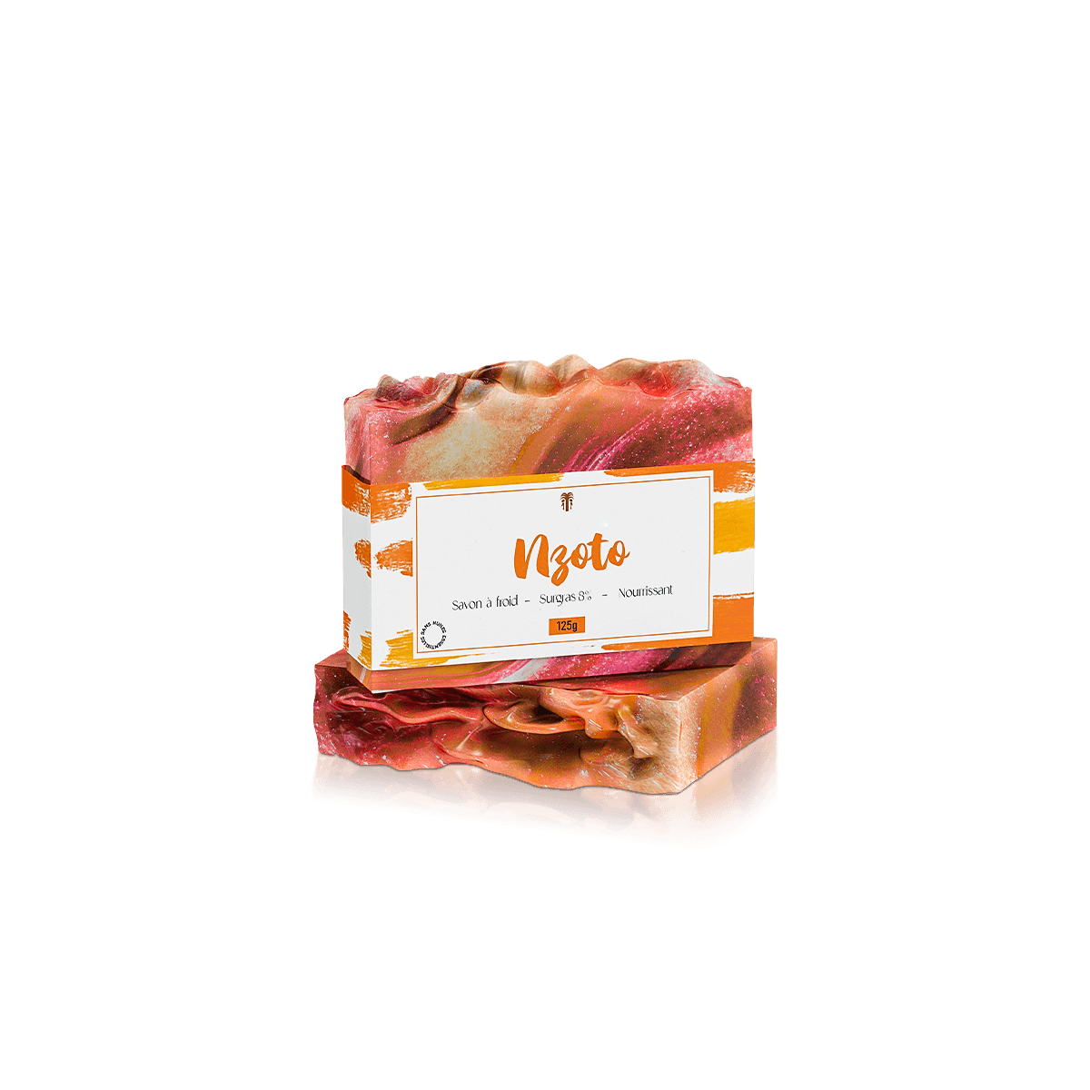 Custom soap sleeves with printed cardboard bands for handmade soap, skincare bars and retail display