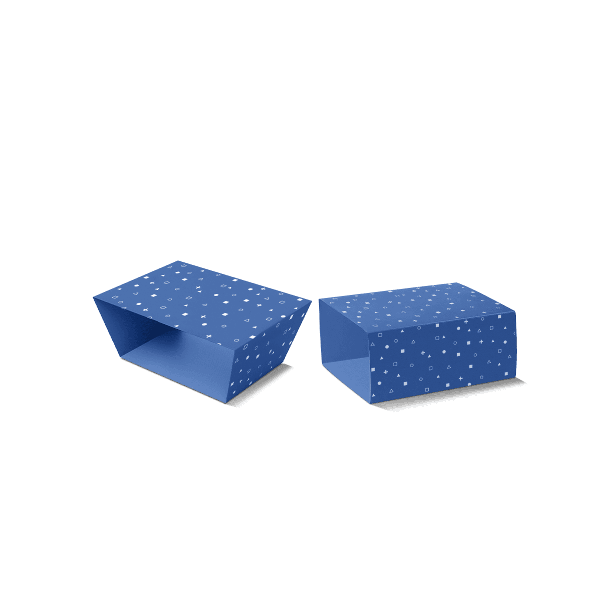 Retail packaging sleeves with polished printed artwork and crisp paperboard folds, shown around product boxes for shelf-ready presentation.